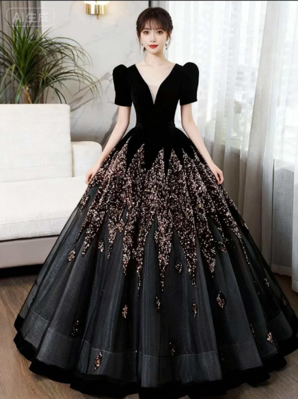 成人服女生礼服